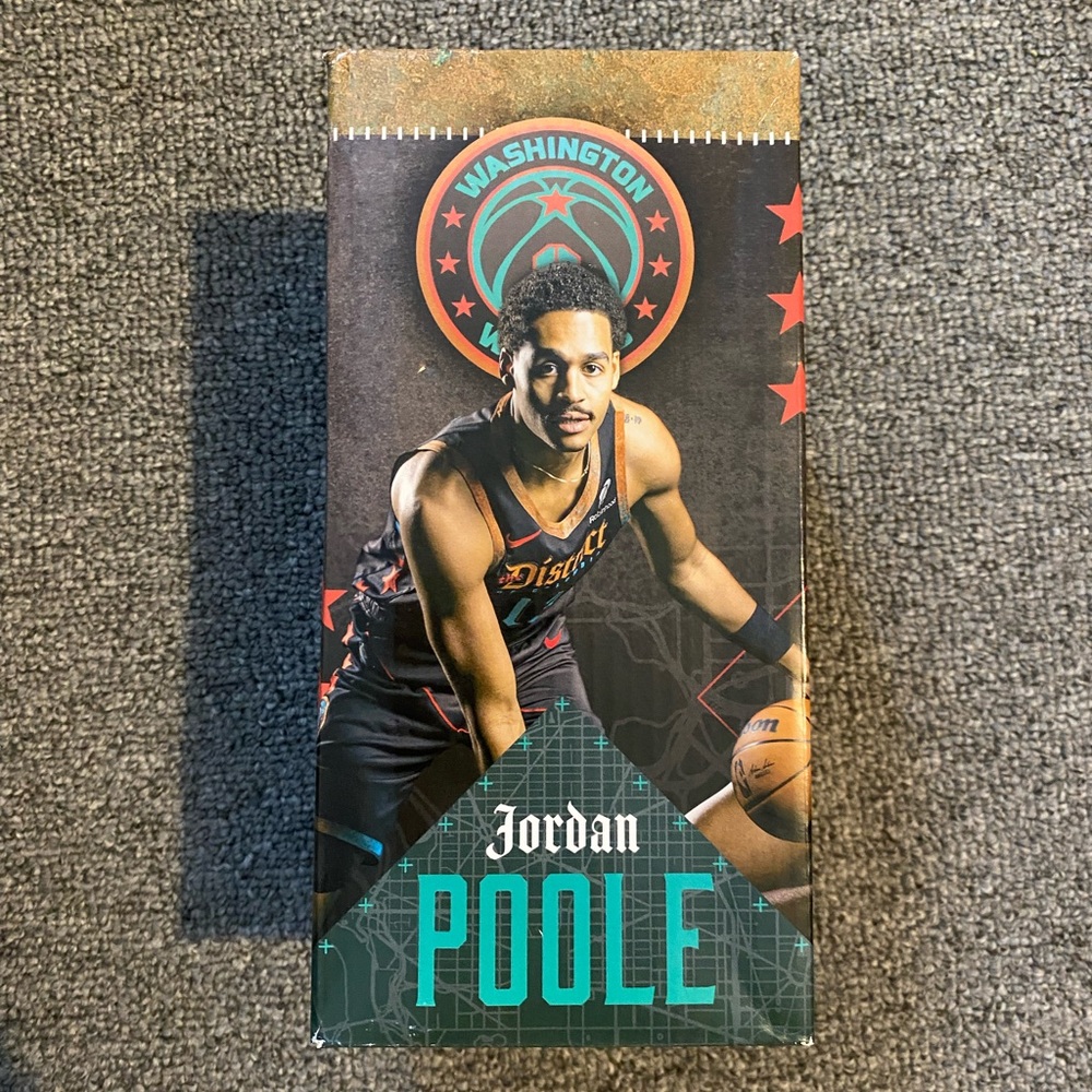 Jordan Poole bobble head. Never opened!